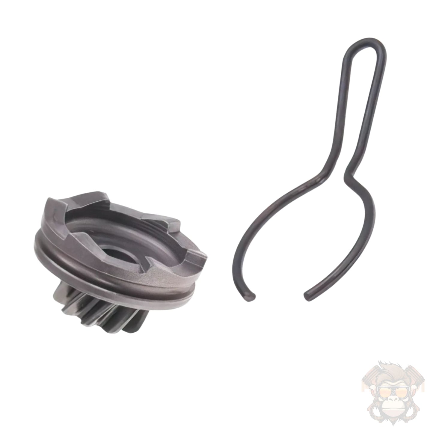 Kickstart Castle Washer w/ clip Minarelli