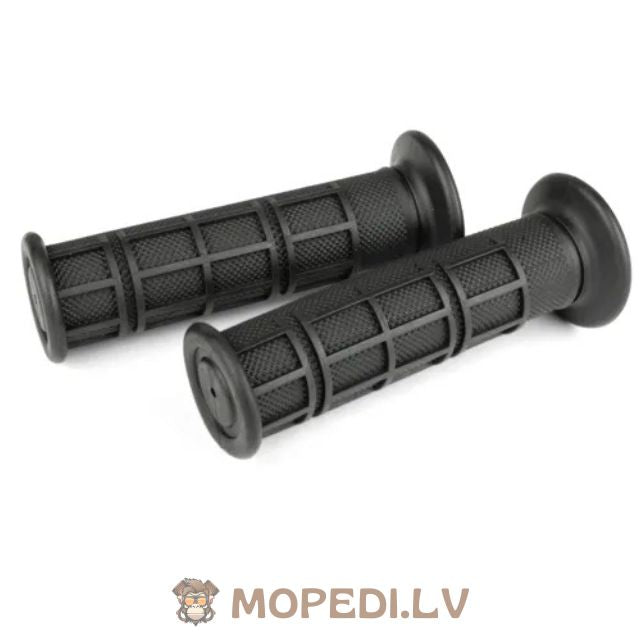 „Motoforce Racing“ greito veikimo akceleratoriaus rankenėlė, juoda su guminėmis rankenėlėmis