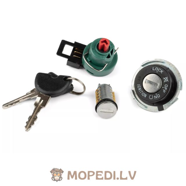 Užvedimo spynelių komplektas + šalmo dėklas Piaggio / Vespa