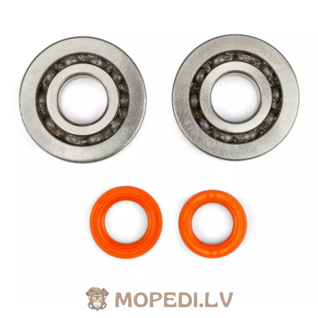 Alkūninio veleno guolių komplektas Stage6 R/T C4 plieninis narvas Piaggio