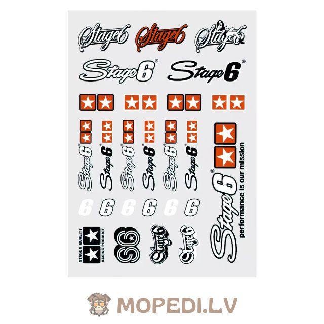 Sticker Sheet Stage6 DIN A4