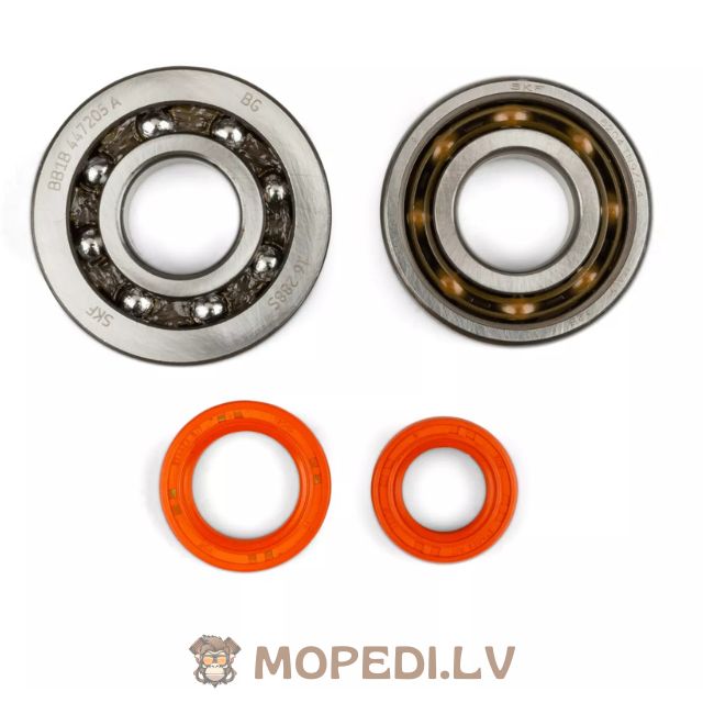 Crankshaft Bearing Set Stage6 R/T C4 polymer cage Peugeot vertical