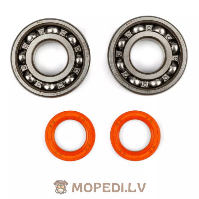 Crankshaft Bearing Set Stage6 R/T C4 steel cage Peugeot horizontal