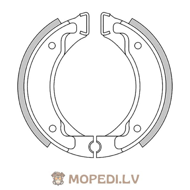 Brake Shoes 110x25mm Stage6 Sport Minarelli