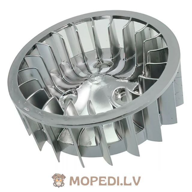 Oversize Cooling Fan STR8 Minarelli horizontal AC chrome