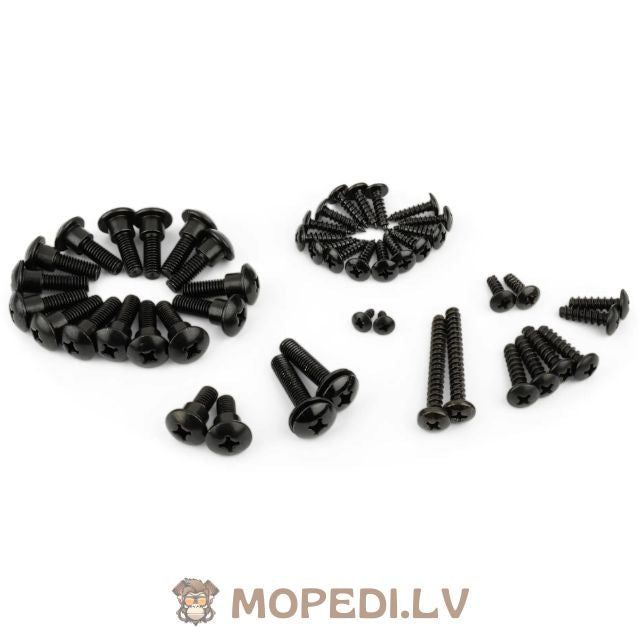 Fairing Screws Piaggio Zip black