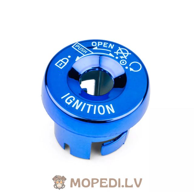Ignition Switch Cap STR8 MBK / Yamaha blue