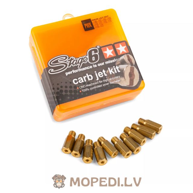 Jet Kit (x10) Stage6 Keihin PWK 150-172