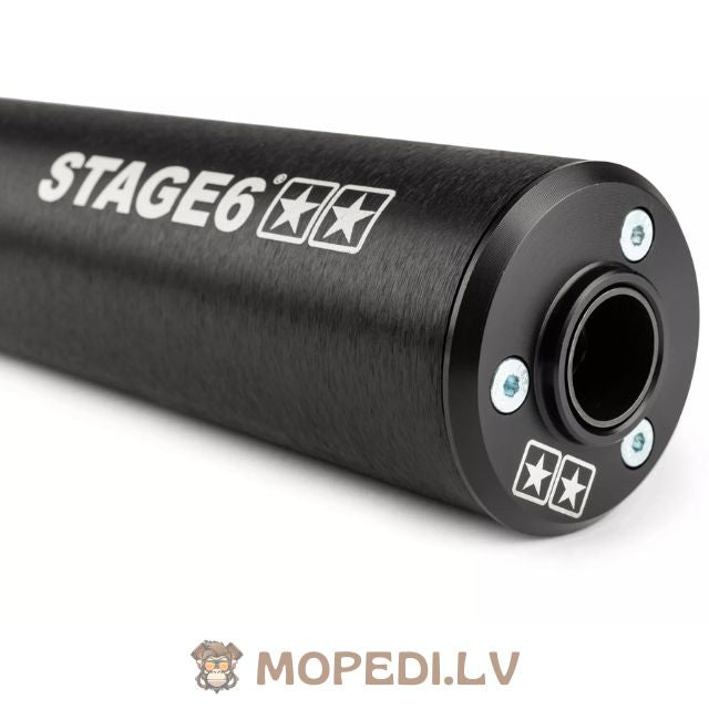 Išmetimo sistema Stage6 Streetrace, aukštas laikiklis kairėms CNC, juodas, Beta RR -2012