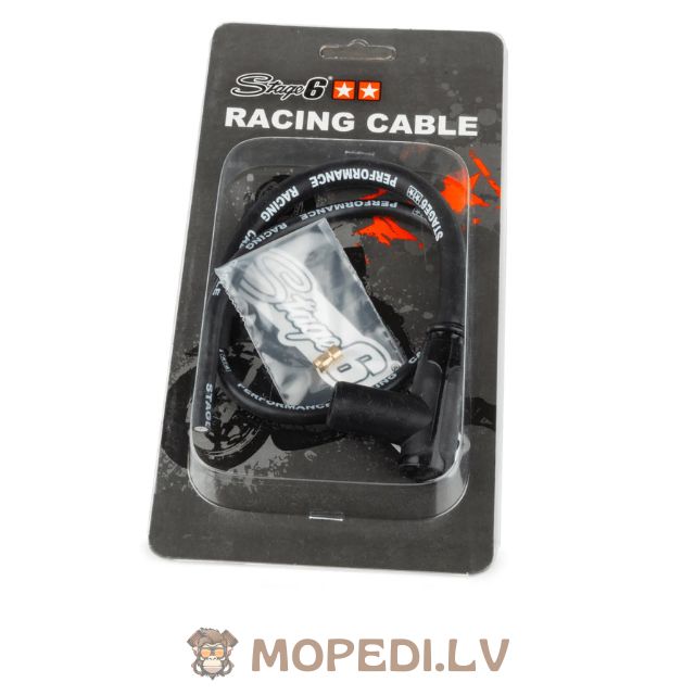 Uždegimo žvakės laidas su dangteliu Stage6 juodas