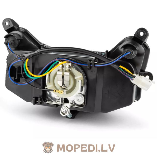 STR8 priekinis žibintas „Black Line Yamaha Aerox“ iki 2013 m.