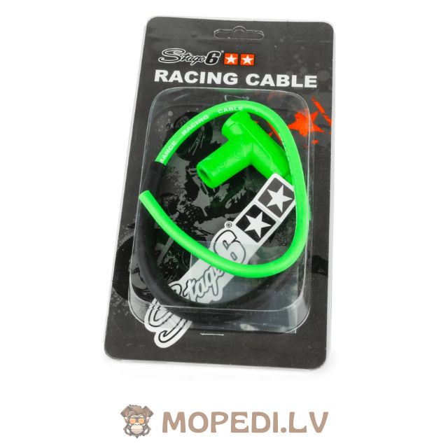 Spark Plug Cable with cap Stage6 Green