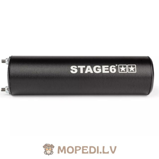 Silencer Stage6 50 - 80cc left side black