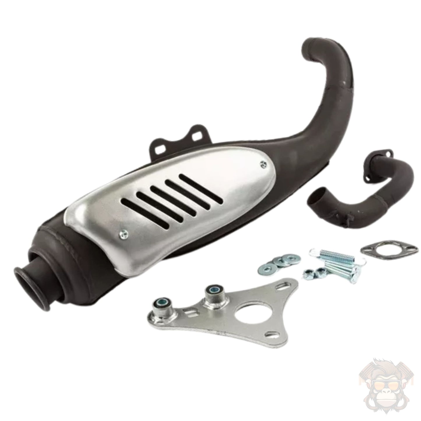 Exhaust Stage6 Street Minarelli vertical AC (Yamaha BW's / Slider / Zuma)