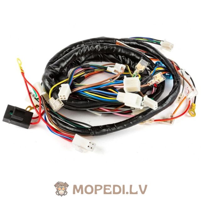 thumbnail interactive-video image 1 of TNT Complete Electrical Wiring Loom Kit For MBK 50 Booster (1988-2003) – OEM 187240A 1 of 5