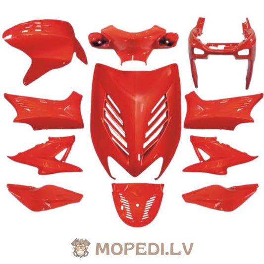 DMP Special Red body work set 11-parts will fit Yamaha Aerox