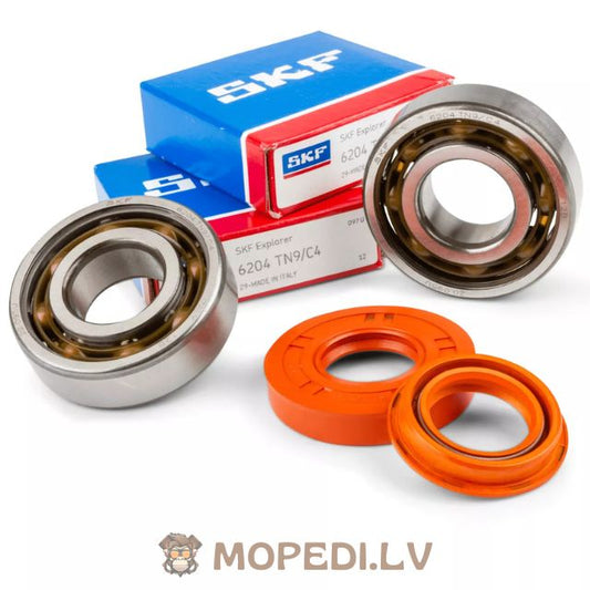 Stage6 R/T C4 polymer cage crankshaft bearing set Minarelli Horizontal / Vertical