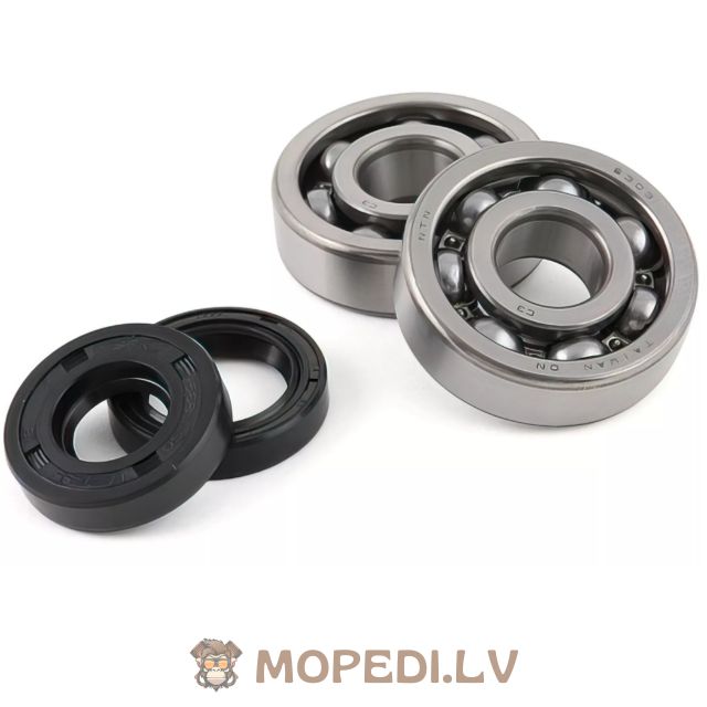 Crankshaft Bearings + Oil Seals Minarelli Horizontal / Vertical