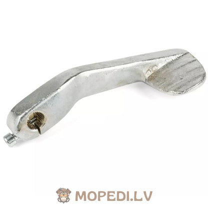 Užvedimo svirtis Minarelli / Yamaha / MBK plieninė sidabrinė