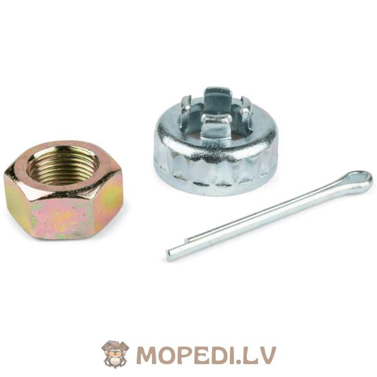 Galinio rato veržlė su dangteliu ir kaiščiu Piaggio M16