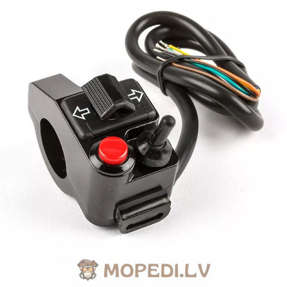 Jungiklis Stage6 SSP kairė pusė, juodas