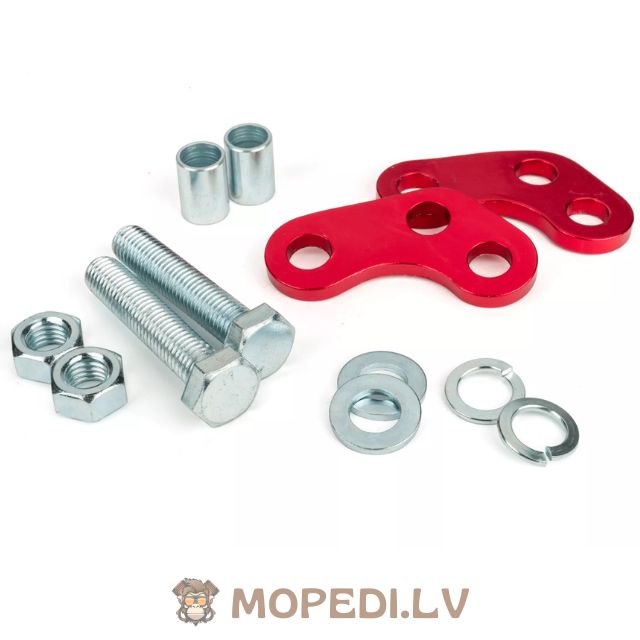 Pakelėjas STR8 Derbi Senda raudonas aliuminis