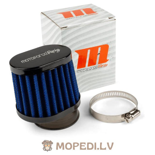 Air Filter offset Motoforce Racing type BMC blue / black