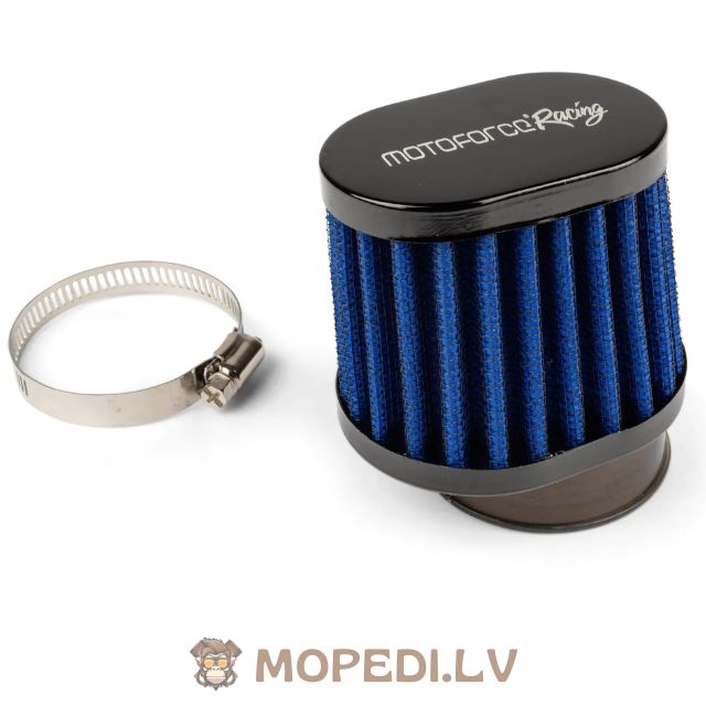 Offset Riga Air Filter offset Motoforce Racing type BMC blue / black – MOPEDI LATVIA