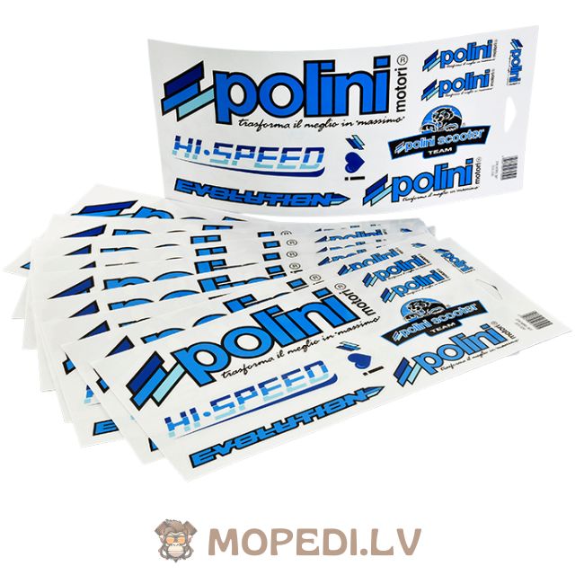 Sticker Sheet Polini A4 ( 1x sheet )