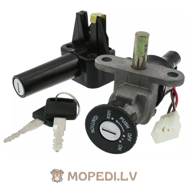 Spynos + rakto komplektas MBK Booster / Yamaha BW po 2003 m. iki 2004 m.