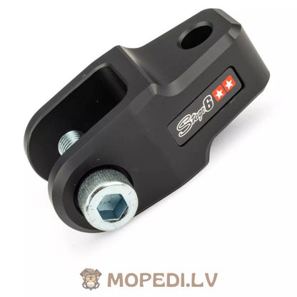 Shock Riser Stage6 CNC +40mm Minarelli / CPI / Peugeot / Kymco / GY6 black