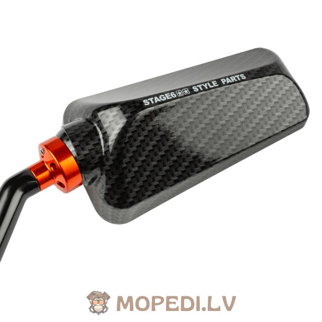 Mirror F1 Stage6 left side glossy carbon