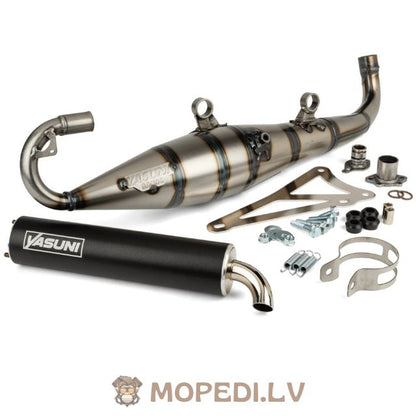 Exhaust Yasuni C16 Minarelli horizontal Black