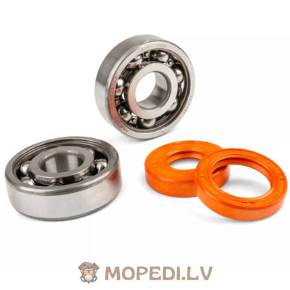 Crankshaft Bearing Set Stage6 R/T C3 steel cage AM6