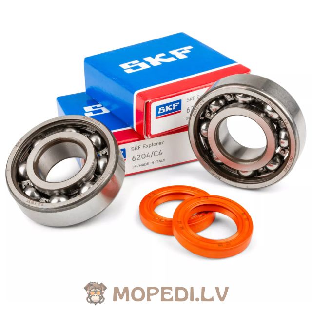 Crankshaft Bearing Set Stage6 R/T C4 steel cage Peugeot horizontal