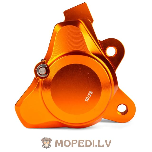 Front Brake Caliper CNC aluminium Stage6 Minarelli / Piaggio / Peugeot orange