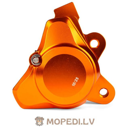 Front Brake Caliper CNC aluminium Stage6 Minarelli / Piaggio / Peugeot orange