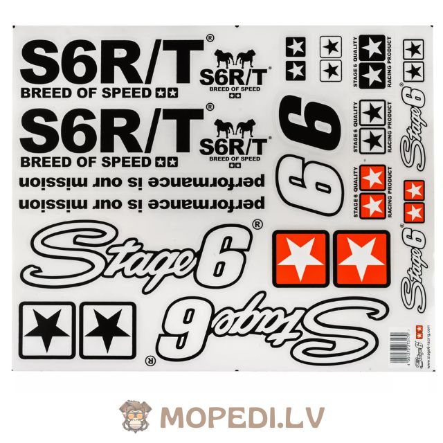 Sticker Sheet Stage6 A2 MK2 black