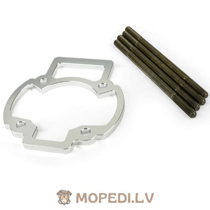 Cylinder Spacer Stage6 R/T 5mm w/ stud bolts M6x114mm 85mm conrod Piaggio LC