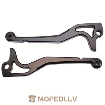 Brake Lever Set CNC black Yamaha Aerox / Nitro before 2012