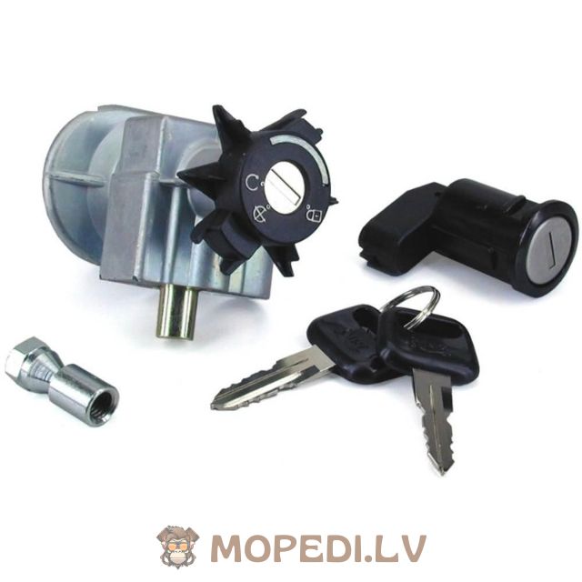 Lock + Key Set Peugeot Speedfight 2 / Vivacity 2 / Looxor / Jet Force