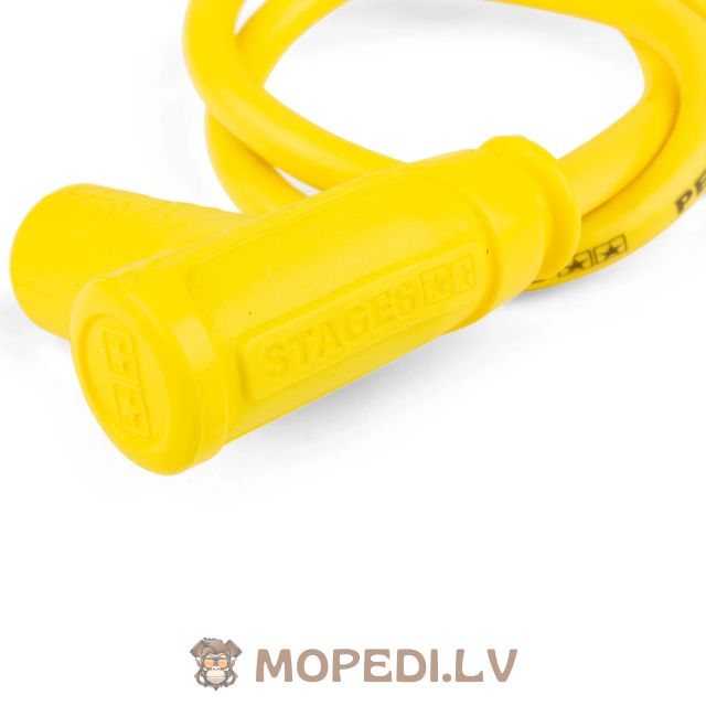 Spark Plug Cable with cap Stage6 Yellow