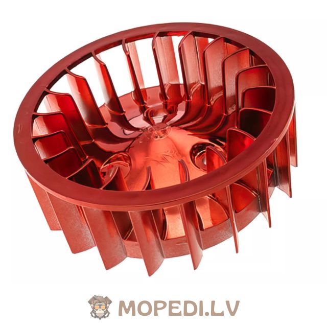Oversize Cooling Fan STR8 Minarelli horizontal AC red