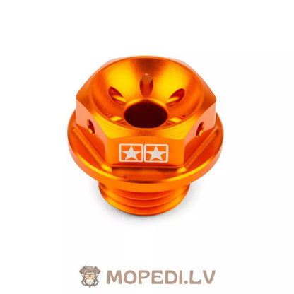 Oil Filler Cap Stage6 Minarelli orange