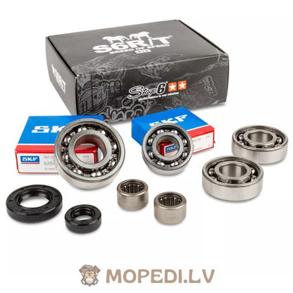 Bearings + Oil Seals gearbox Stage6 HQ Minarelli AM6