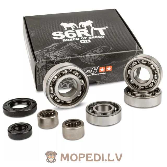 Bearings + Oil Seals gearbox Stage6 HQ Minarelli AM6