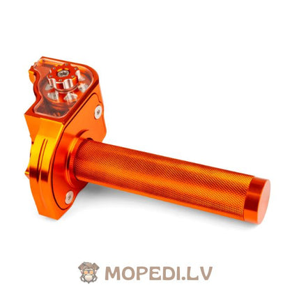 Quick Action Throttle MotoForce Racing CNC Aluminium orange