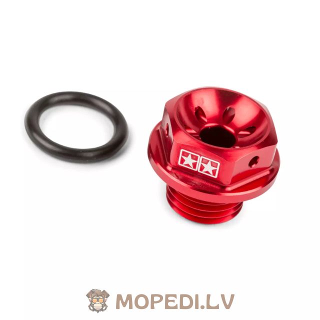 Oil Filler Cap Stage6 Minarelli red