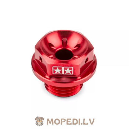 Oil Filler Cap Stage6 Minarelli red
