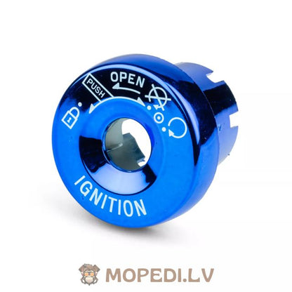 Ignition Switch Cap STR8 MBK / Yamaha blue